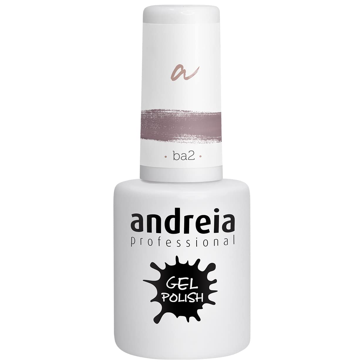 Andreia Semi-Permanent Nail Gel Polish for UV/LED Lamp - Intense Shine and 4 weeks Lasting Manicure Nail Gel Varnish - Colour BA2 Coral 10.5 ml