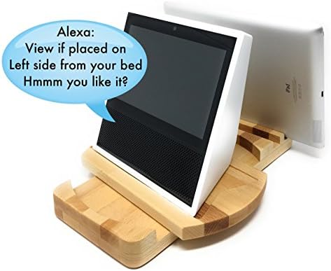 Amazon Echo Show OFFICE EDITION Stand 360 Degree Swivel Accessories with Tablet and Phone Organizer