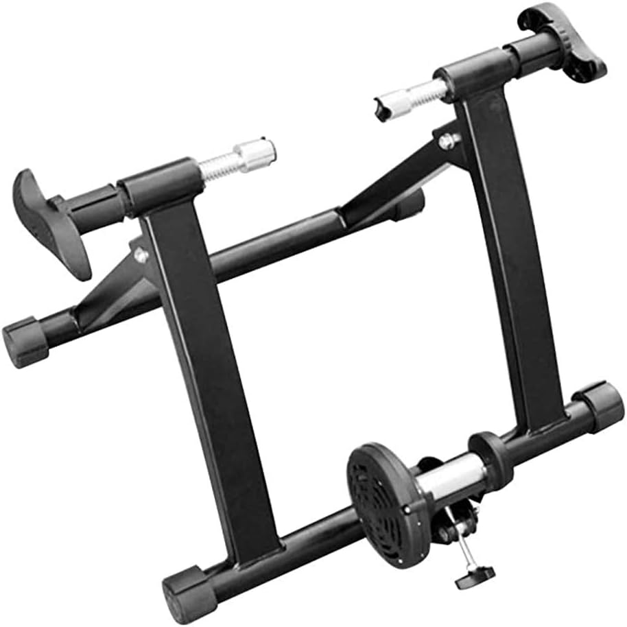JTYX Magnetic Turbo Trainer Bicycle Turbo Trainer Magnetic Turbo Trainer, Variable/Foldable Indoor Bike Trainer Variable Levels Magnetic Resistance Turbo Trainer,Black