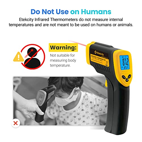 Etekcity Infrared Thermometer Temperature Gun 774, Digital Heat Gun for
