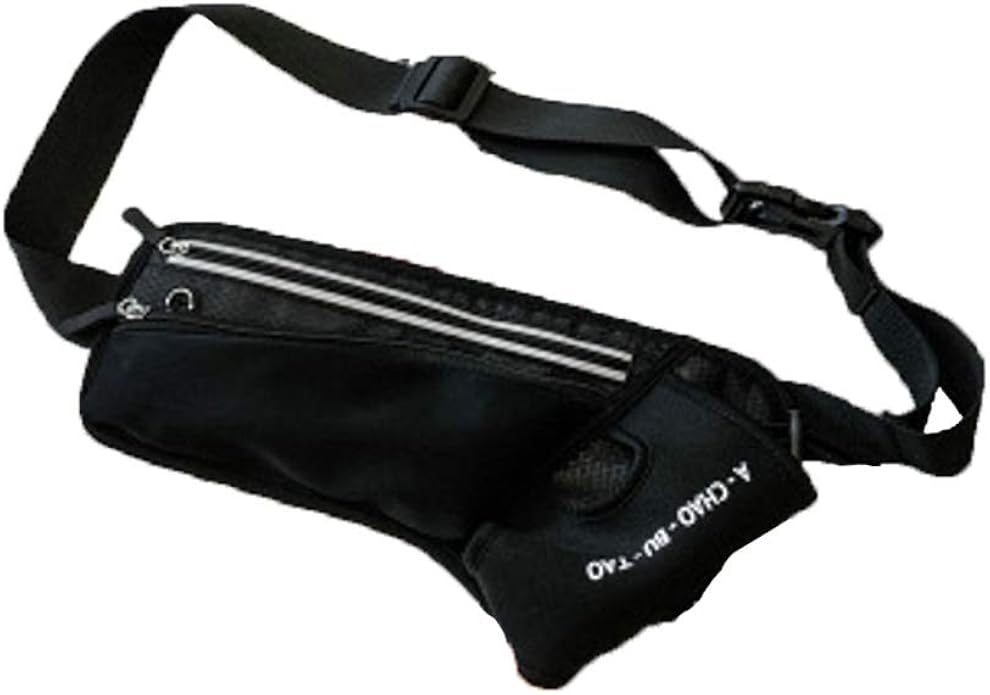 2 Marsupi Unisex Sportivi - Cintura Regolabile, 4 Scomparti, Impermeabile, Per Corsa E Outdoor - Foto 2