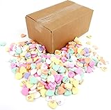 Necco Large Classic Sweethearts, 3 lb Bulk Bag Frustration Free Packaging