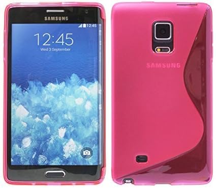 S-Line TPU SchutzHülle für Samsung Galaxy Note EDGE N915F Silikon Hülle in Pink @ Energmix