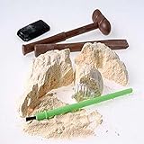 US Toy Dinosaur Skeleton Fossil Excavation Kit (4 Piece)