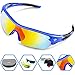 TOREGE Polarized Sports Sunglasses for Men Women Cycling Running Driving Fishing Glasses TR002