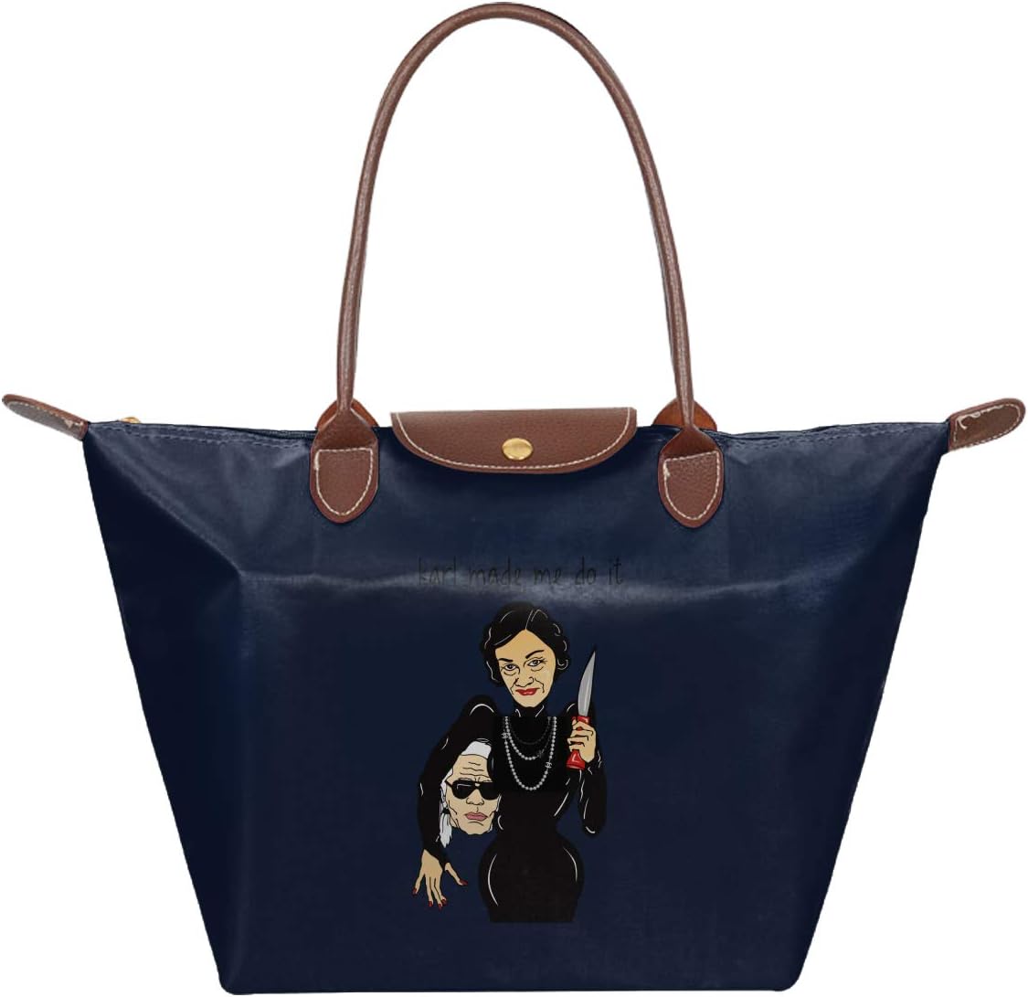 Karl Lagerfeld Waterproof Leather Folded Messenger Nylon Bag Travel Tote Hopping Folding School Handbags