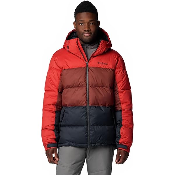 MARMOT Men's Ares Jacket, Arctic Navy/Victory Red, Medium at