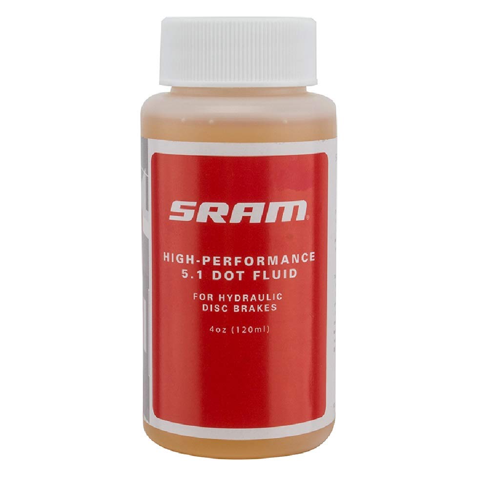 Sram 00.5318.017.000 Dot 5.1 Hydraulic Brake Fluid - Black, 4 oz