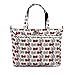 Ju-Ju-Be Hello Kitty Collection Super Be Zippered Tote Diaper Bag, Peek A Bow