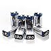 EBL 9V Battery Charger 8 Slot with 9V Rechargeable Batteries 6F22 600mAh High Volume Rechargeable Batteries 8 Pack