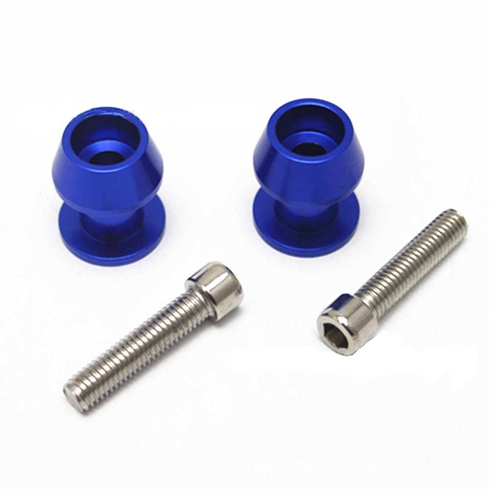 ViZe Diabolos Moto Vis de Support pour Motorcycle Street Bike Quads Rouge, 10mm