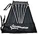 Grillinator Kabob Skewers Stainless Steel Kebab Maker Sticks 14 inch Shish Kababs, Set of 6 Replaces Wood Plastic & Bamboo Forks Rotisserie Rack & Grilling Baskets