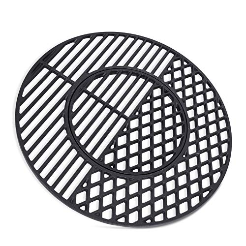 X Home 21.5 Inch Cast Iron Grill Grate Replacement for er 22 Inch Kettle, Performer
