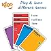 KLOO Learn to Speak Italian Games - People & Small Talk - Pack 1 (Double Deck)