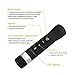 IDinspk 5 In 1 Portable LED Flashlight with Bluetooth Speaker USB Charger Power Bank 2200mAh Torch Bicycle Bluetooth Speakers Handsfree Microphone for Outdoor Activities(Black)
