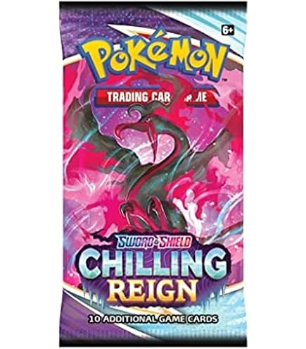 Pokemon TCG: Sword & Shield Chilling Reign Booster Pack : Toys & Games