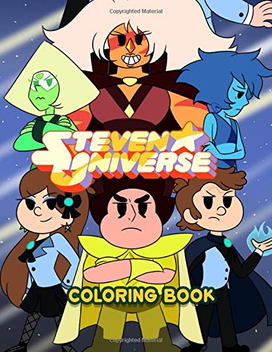 Amazon Com Steven Universe Coloring Book Super Fun Coloring Book For Kids And Adults Featuring All Favorite Characters Steven Universe Garnet Ruby And Sapphire Amethyst And More 9798657785678 Gaston Brown Books