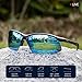 MAMJOIN Polarized Sports Sunglasses for Men Women Helpful for Cycling Running Driving Fishing Golf Baseball Outdoor Sports