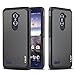 J&D Case Compatible for ZTE Grand X MAX 2 / ZTE Zmax Pro Case, Heavy Duty Dual Layer Hybrid Shock Proof Protective Rugged Bumper Case for ZTE Zmax Pro, ZTE Grand X MAX 2 Case, Black