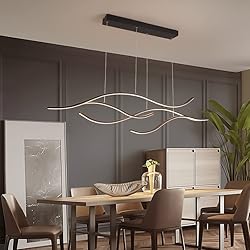 LightInTheBox Modern LED Linear Wave Chandelier