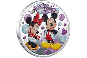 WOOER Mickey and Minnie Commemorative Collection Coin (Silver)