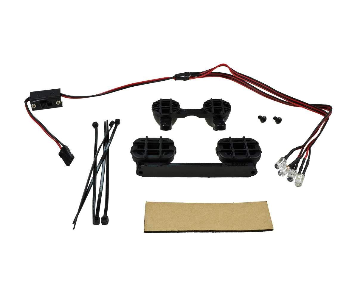 Carson 500906235 LED Light Set for Tamiya DT03/TT02B, Model Making, Accessories, Tuning Parts