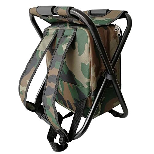 Lightweight Backpack Chair Cooler Foldable Camping Dove Stools Portable