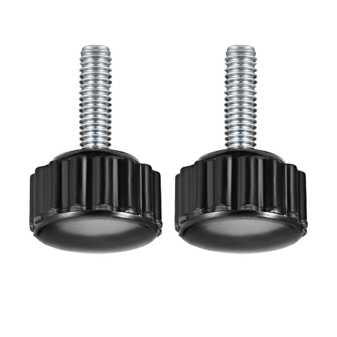 MACHSWON Knurled Clamping Knobs Saw Drill Press Lathe and Routing Jigs Packaging Machinery Printing Equipment Hand Clamping Handle Bolt Hand Knob Screw Replacement Parts M4 x 15mm 2pcs