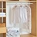 Kathy Small Garment Bag, Set of 5 PEVA Garment Bag for Kids Moth Proof Full Zipper Suit Bag Light Weight