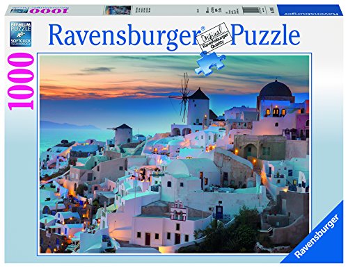 Ravensburger Puzzle 19611 - Abend in Santorini, Griechenland - 1000 Teile Puzzle für Erwachsene und Kinder ab 14 Jahren – Bild 4