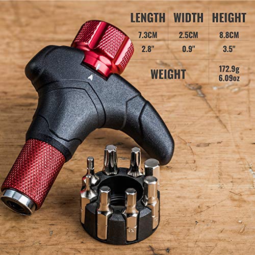 PRO BIKE TOOL Adjustable T Torque Wrench 4, 5 and 6 Newton Meters