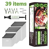 Sous Vide Bags 30 Reusable Vacuum Food Storage Bags for Anova and Joule Cookers - 3 sizes Sous Vide Bag Kit with Pump - 4 Sealing Clips - 4 Sous Vide Bag Clips for Food Storage and Sous Vide Cooking