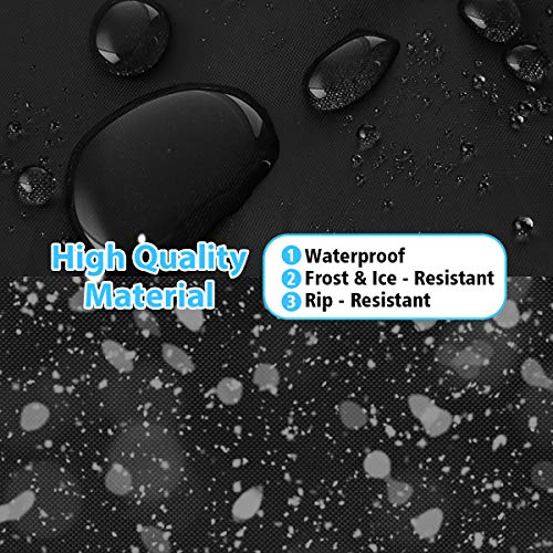 image for Tvird Side Mirror Cover, Snow and Ice Mirror Cover for Car 2 Packs, Fr