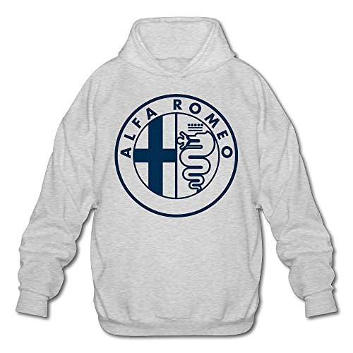 PTR FashionsPTR Men's Hoodies - Alfa Romeo Europe Circle Ash