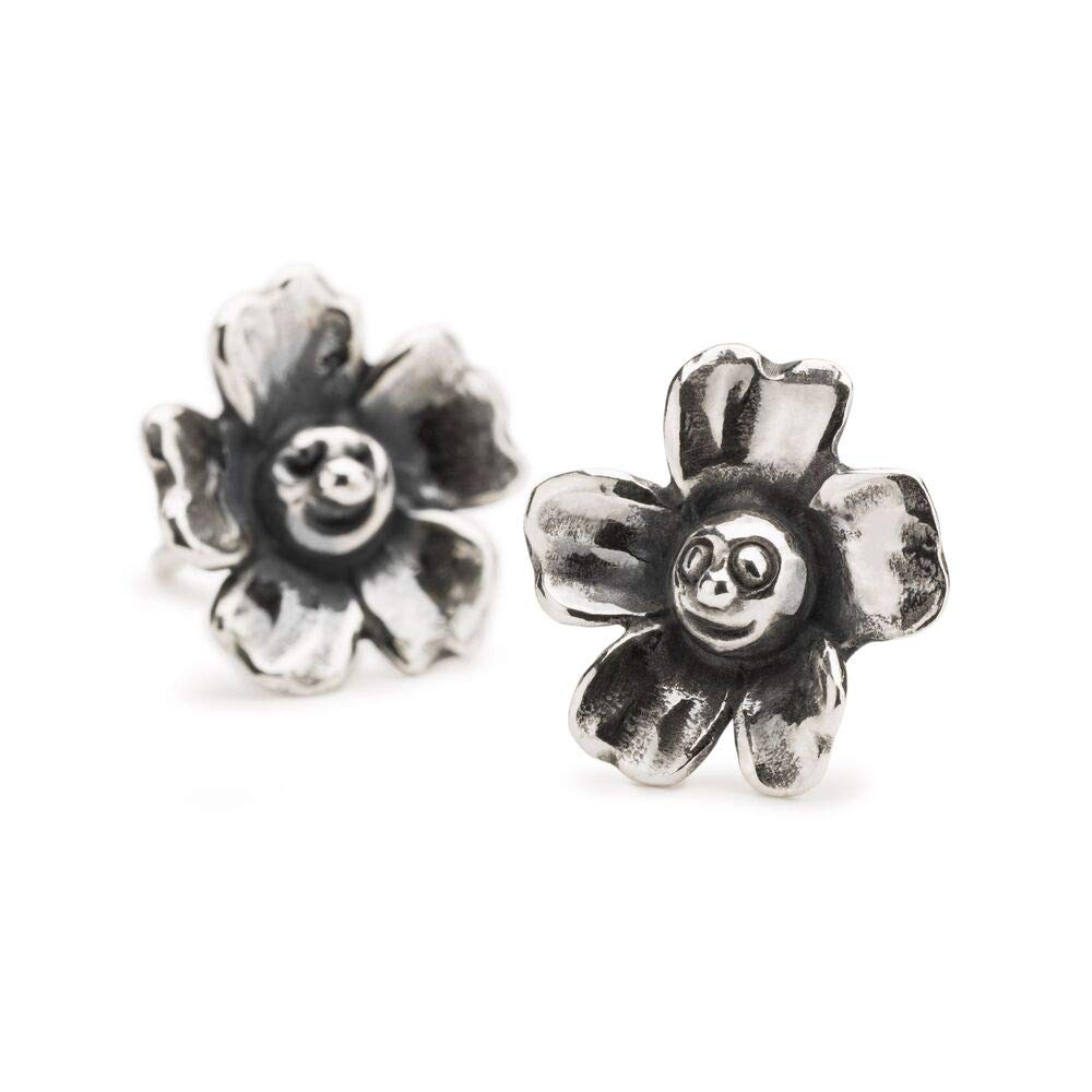 Trollbeads Silver 925 Earring Joyful Flower Studs