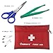 Oumers First Aid Kit - 2Bags, Mini First Aid Kit for Medical Emergency, Medical Supplies for Emergency & Survival Situations. Ideal for The Car, Camping, Hiking, Travel, Office, Sports, Home