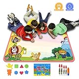 Vmini Aqua Doodle Mat, Water Drawing Doodle Mat Toys for Kids, Aqua Magic Mat Gift for Toddlers, Educational Water Painting Board for Boys Girls Age of 2,3,4,5,6 Year Old - Fairy Tales