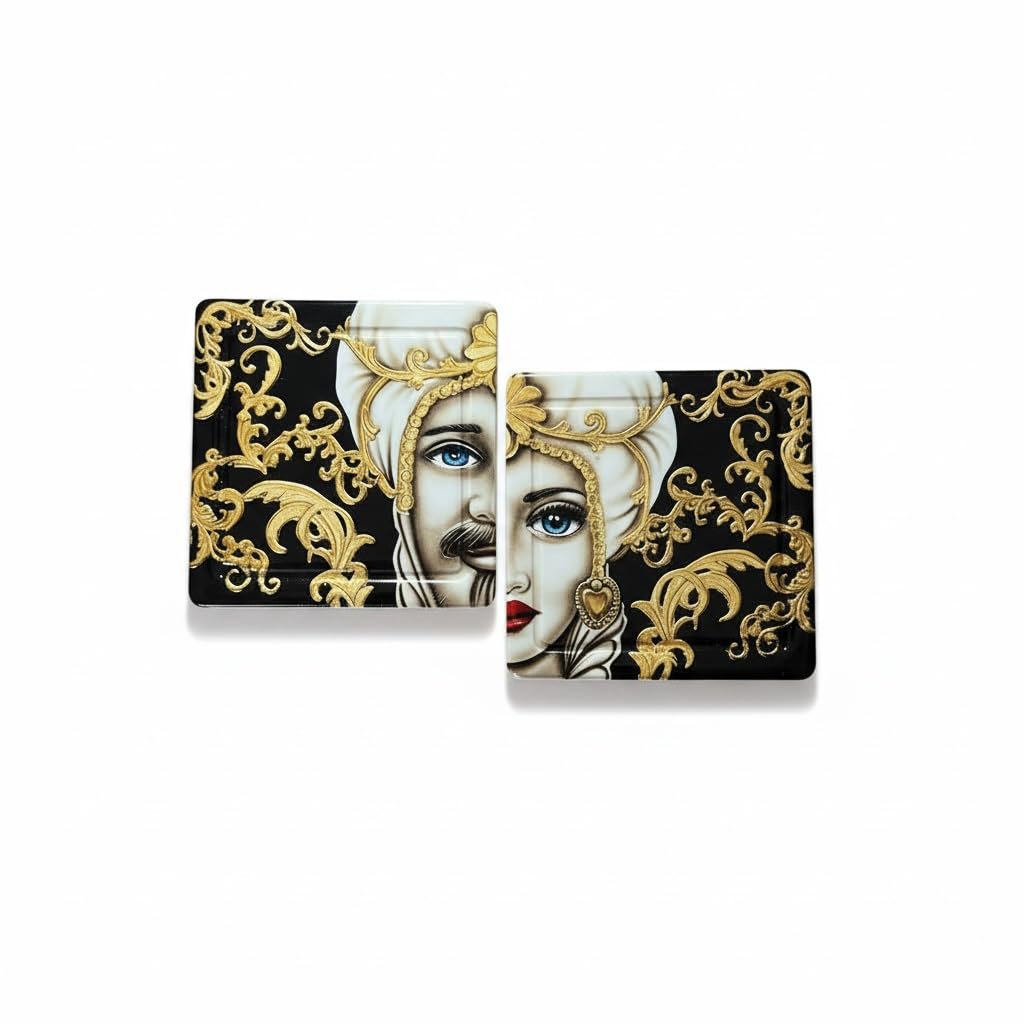 GMM Sicily Magnet, Pine Cone, Dark Brown Heads, Ficodindia, Sicilian Cannolo, Cart Wheel, Sicilian Cart, Souvenir Magnets, Gift, Collectible for Home, Office, Stick