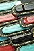 Original GERmanikure double-sided genuine crystal glass file in leather case with 