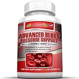 Natural Blood Pressure Supplement Pills To Lower High Blood Pressure With Vitamins And Herbs Formula. Garlic Hawthorne Berry Hibiscus For Healthy Blood Pressure Level. Help Improve Blood Circulation.