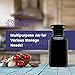 Infinity Jars 250 ml Black Ultraviolet All Glass Refillable Empty Apothecary Jar