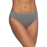 Felina Womens 8 Pack Cotton Modal Stretch Hi-Cut Brief