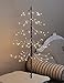 Lightshare Lighted Snow Fir Tree, Medium