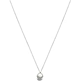 Buyongwant Irregular Necklace for Women Bag Long Chain Y2k Simple Fashion Necklace Silver