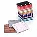 Elandy 22Pcs Women Ladies Assorted Colors 3-Hook 3 Rows Spacing Bra Extender Extension Hooks Strap