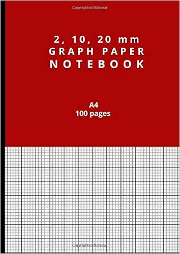 2 10 Mm Graph Paper Notebook 100 Pages 90gsm Squared Quad Grid Paper Pad Book For Maths Science Engineering Laboratory Report Technical Student School Work Red Bamidel Amazon Com Books