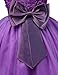 NNJXD Girl Sleeveless Lace 3D Flower Tutu Holiday Princess Dresses Size 5-6 Years Purple