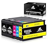 IKONG Compatible Ink Cartridge Replacement for HP 952XL 952 XL Use with OfficeJet Pro 8710 8720 8740 8730 7740 8210 8715 8216 8725 8702 Printer 5-Pack