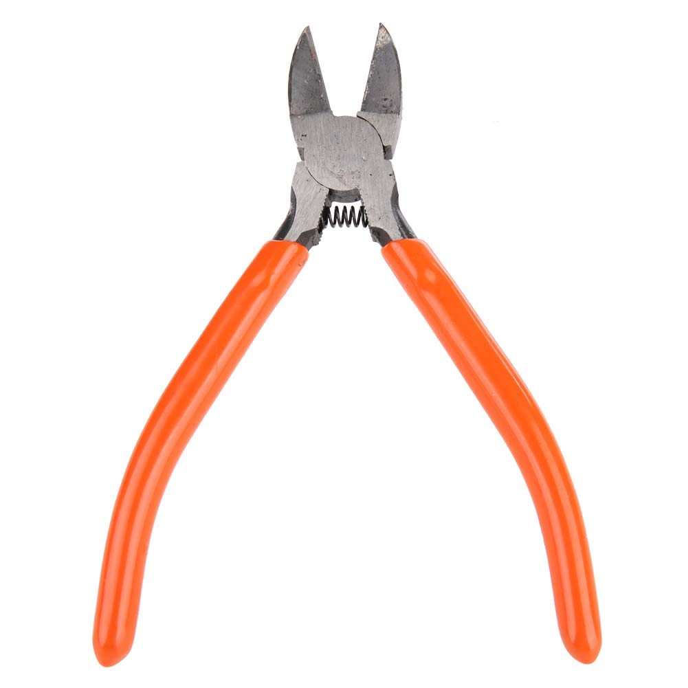 Mini Wire Cutter 5 Inch Industrial Strength Chrome Vanadium Steel Cable Cutter for Electronics - Side Cutting Pliers Snips Nippers Tool