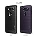 Ringke Onyx Compatible with LG V30 ThinQ Case Flexible TPU Shock Absorbent Phone Cover for LG V30, V30 Plus - Plum Violet